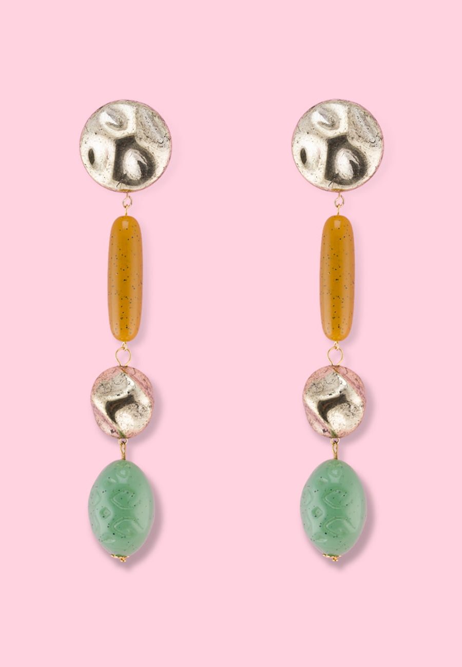 Bold Vintage Earrings | Drop Earrings | Shop 80's Earrings | LTE