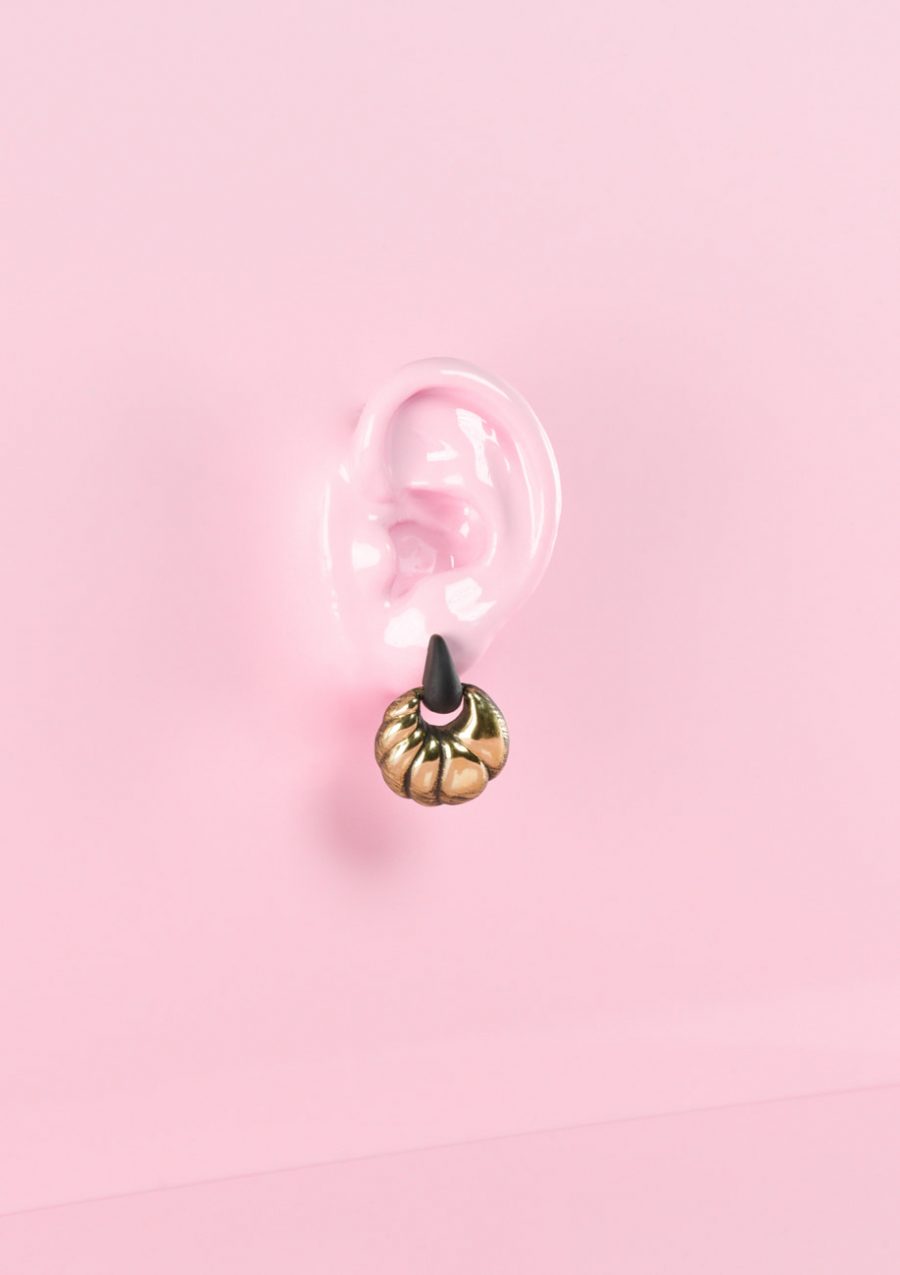 Gouden drop oorbellen, LIVE-TO-EXPRESS